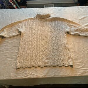 Cozy Cream Turtleneck Sweater